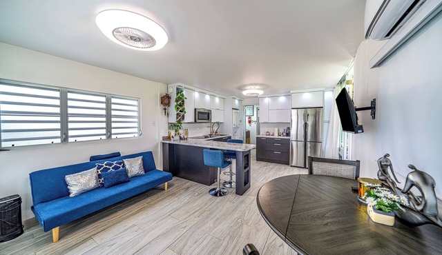 Peaceful 1-bedroom apartment with AC in beautiful Isabela