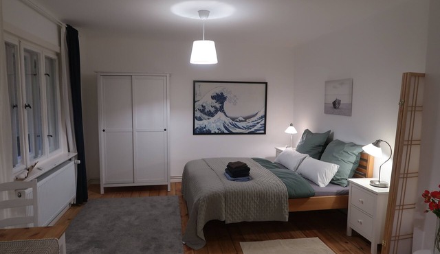Private accommodation on the outskirts of town