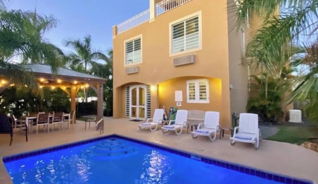 Private Home Pool Ocean Views Walk to Beach