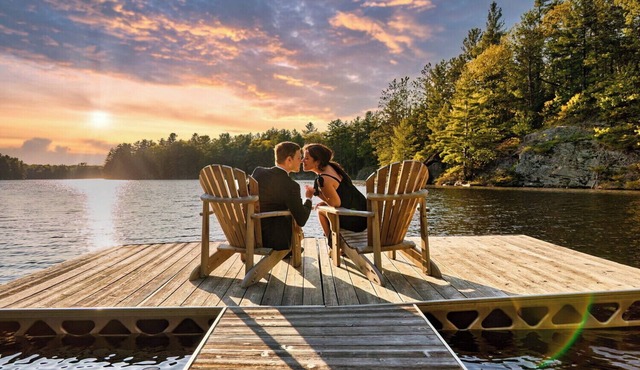 Private & Modern Muskoka Lakefront Cabin