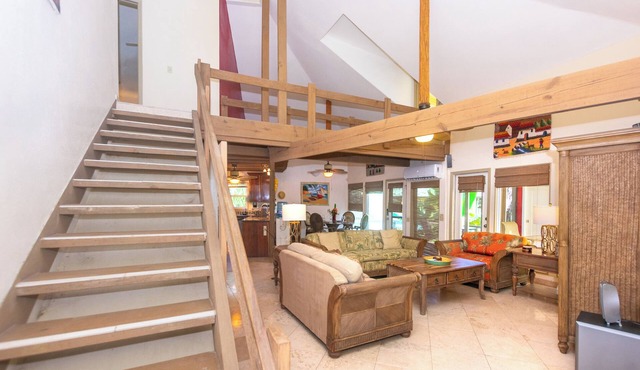 Private Villa in Sandy Bay, One of the best areas for snorkeling on the island!