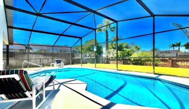 ref 801. Stunning villa with own pool near Disney