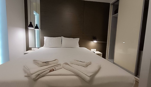Sandy Suite #1. *120m away from the sea. Cozy and fully equipped.*