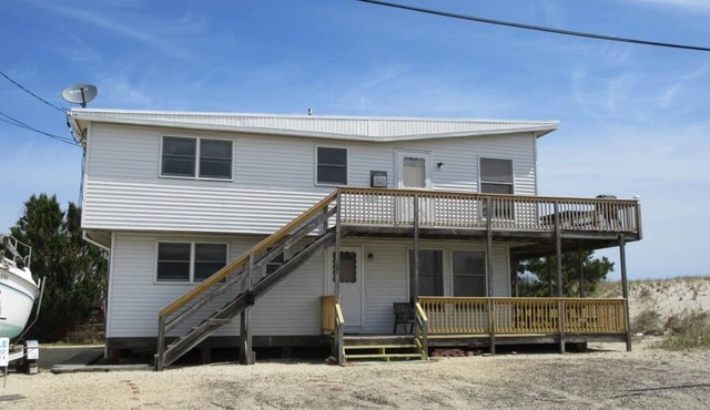 Ship Bottom 2nd floor duplex with great ocean views.