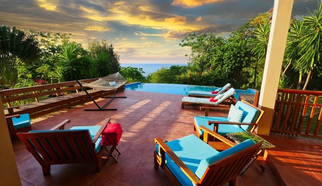 Spacious Beachside Villa on 4 Private Acres
