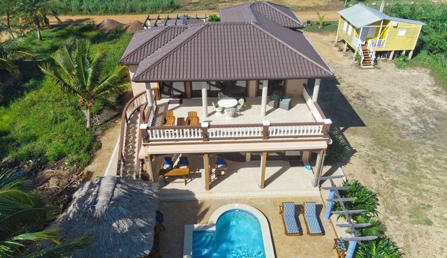 Spectacular Oceanfront 3/3 Villa with Private Beach, Pool, and FREE GOLF CART!