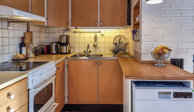 Step into a decorative cottage with a rustic flair.