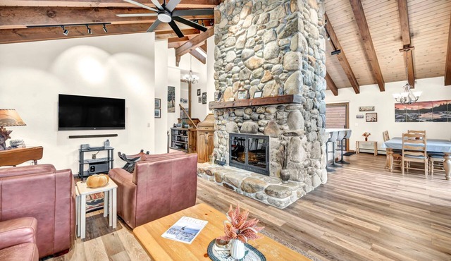 Steps to Private Beach: Zephyr Cove Home w/Deck!
