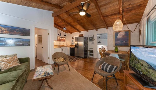 The Deep Forest Green Cottage