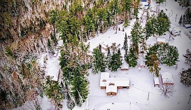 Trails Lodge retreat is steps from The bar and ORV trails!