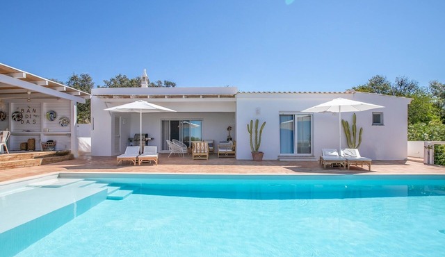 Trendy villa with a remarkable view.