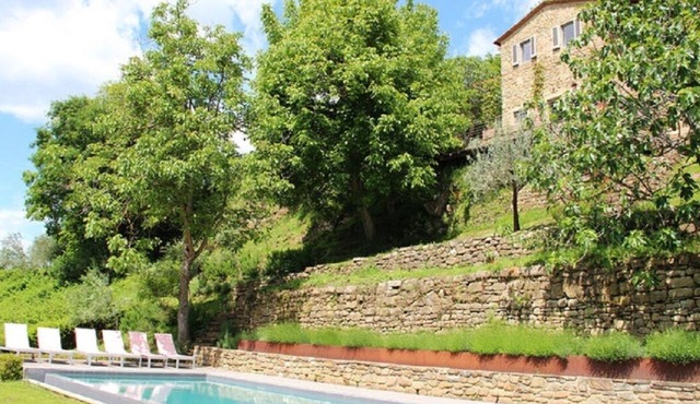 Typical Tuscan farmhouse in charming position between Panzano -Greve in Chianti