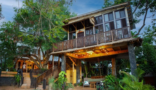 Unique Treehouse Cabin with Ocean Views on West End Negril; Romantic Escape
