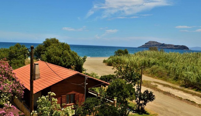 Wooden Beach House