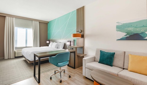 Suite, 1 King Bed with Sofa bed, Non Smoking