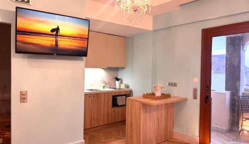 One-Bedroom Apartment with Balcony and Mountain View  