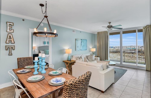 Fort Walton Beach Condo | 🌟 Waterscape A101 Oceanfront! Ground Floor 3BR + Bunkroom! Beach View!