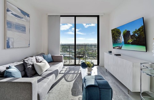 Doral Apartment | Modern 2BR Residence with open views & Balcony