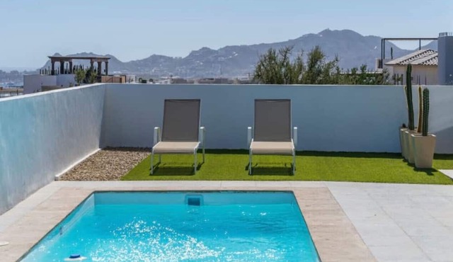 Modern 2-Bedroom Penthouse with Pool & Private Rooftop - Sea of Cortez Views!